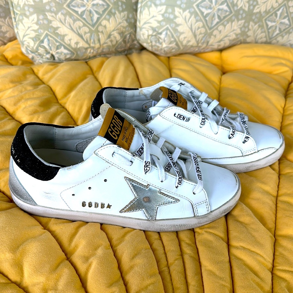 Designer sneakers. Golden Goose Superstar